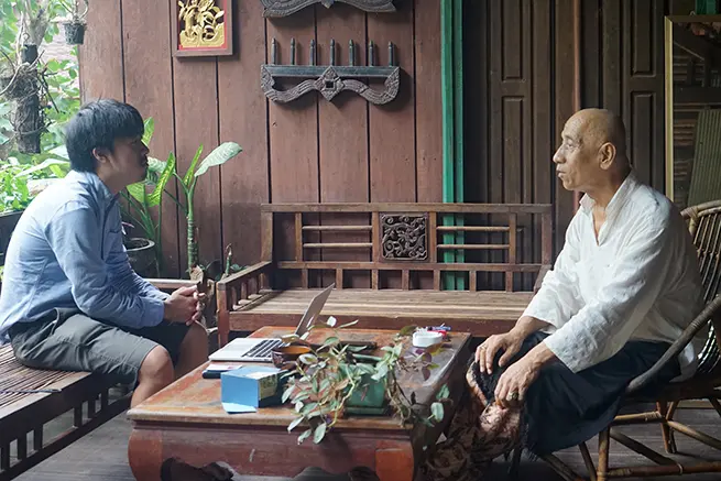 クメール織物復興のためカンボジアに村を作った、森本喜久男 | DMM