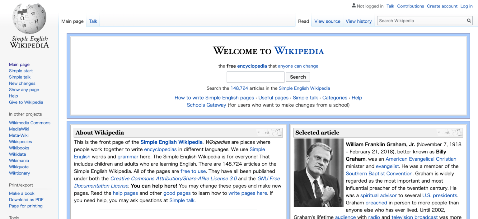 英語学習者の強い味方! Simple English Wikipedia(シンプル英語版ウィキペディア)をご紹介 | DMM英会話ブログ