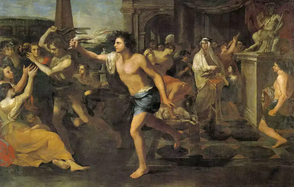Oil painting named Lupercalia