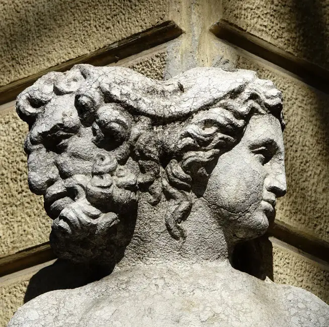 sculpture of janus