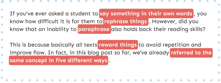 Paraphrase Text Examples One Smart Way to Boost Students' Reading Skills | Engoo Tutor's Blog